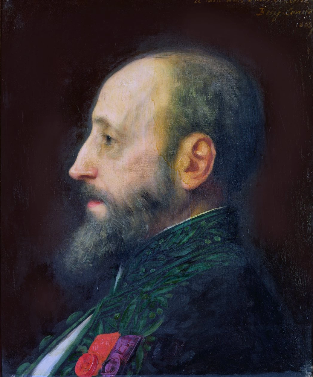 Jean - Joseph Benjamin, Constant, 153, Ritratto di Jules Claretie, Château de Versailles
